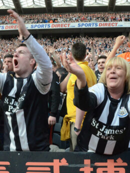 Newcastle United fans