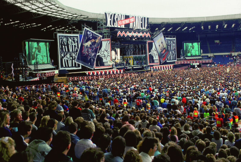 John Cole's original Wembley picture from 1988